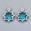 Faceted Glass Pendants LS-GLAA-S191-002K-S-NR-3