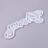 Wedding DIY Word Groom Silicone Molds DIY-K017-08-3