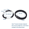 Unisex Stackable Bracelets Sets BJEW-JB04896-7