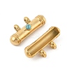 Synthetic Turquoise Pendants STAS-P380-67G-01-2