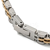Ion Plating(IP) 304 Stainless Steel Thick Link Chain Bracelet BJEW-G649-09B-E-3