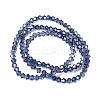 Transparent Electroplate Glass Beads Strands LS-EGLA-A039-T3mm-UA10-2