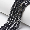 Opaque Solid Color Glass Beads Strands LS-EGLA-A034-P6mm-D18-1