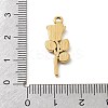 304 Stainless Steel Rhinestone Pendants STAS-D300-01G-02-3