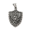 304 Stainless Steel Pendants STAS-D091-08AS-1