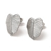 Non-Tarnish 304 Stainless Steel Stud Earrings for Women EJEW-I281-37P-1