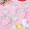 Plastic Hair Bands OHAR-WH0042-02C-2