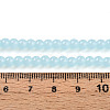 Imitation Jade Glass Beads Strands GLAA-T032-J4mm-04-4