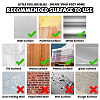 Translucent PVC Self Adhesive Wall Stickers STIC-WH0015-264-7