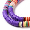 Handmade Polymer Clay Bead Strands CLAY-C003-04I-4