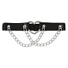 Imitation Leather Tassel Alloy Leg Chain WGF1871-02-1