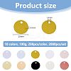 2880Pcs 10 Colors Ornament Accessories KY-DC0001-49B-2