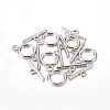 Alloy Toggle Clasps TIBE-E001-P-2