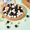 Natural Wood Beads WOOD-CD0001-02-5