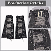 Denim Fabric Ripped Leg Sleeves AJEW-WH20060-26-5