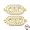 925 Sterling Silver Connector Charms STER-C003-24G-1