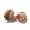 Preserved Rose with Golden Alloy Pendants LS-FIND-M010-01E-2