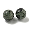 Natural Rhyolite Jasper Round Ball Figurines Statues for Home Office Desktop Decoration G-P532-02A-11-2