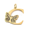 Ion Plating(IP) 201 Stainless Steel Pendants STAS-N103-184G-C-1
