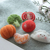 18Pcs 6 Colors DIY Wool Roving DIY-SP0005-70C-4