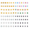 400Pcs 4 Styles Transparent Acrylic Beads TACR-TA0001-64-2