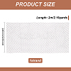 2M Deco Mesh Ribbons SRIB-WH0011-177B-2