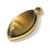 Natural Tiger Eye Pendants STAS-L277-09G-01-2