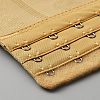 Polyester Women's 3 Rows x 15 Hooks Longline Corset Bra Extender FIND-WH0111-217A-3