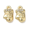 Christmas Alloy Crystal Rhinestone Pendants FIND-L026-01D-G-1