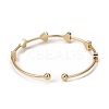 Rack Plating Brass Cuff Bangles BJEW-E071-09G-2
