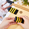 Polyester Pilot Epaulettes DIY-WH0248-730B-3