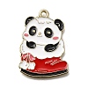 Alloy Enamel Pendants FIND-Z094-02G-02-1