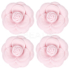 4Pcs Cloth Art Camelia Brooch Pins JEWB-CN0001-03E-1