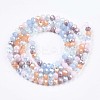 Glass Beads Strands GLAA-T006-16F-2