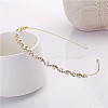 Iron with Rhinestone Hair Bands PW-WG32994-02-1
