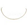 Brass Twisted Link Chain Necklaces NJEW-JN04866-1