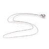 Non-Tarnish 304 Stainless Steel Cable Chain Necklaces LS-NJEW-G313-16P-1