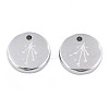 Non-Tarnish 316 Surgical Stainless Steel Charms STAS-S116-418K-P-2