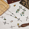 DIY Rosary Bead Style Jewelry Making Findings Kit DIY-SC0024-09-4
