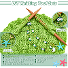 Acrylic Beaded Knitting Row Counter Chains HJEW-NB00168-4
