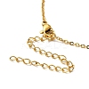 Colorful Cubic Zirconia Constellation Pendant Necklace LS-NJEW-H166-01B-4