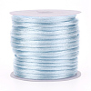 Nylon Satin Rattail Cords NWIR-L006-1mm-25-1