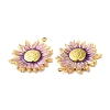 Real 18K Gold Plated 304 Stainless Steel Pendants STAS-A084-29G-06-2