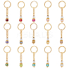 2 Sets Baptism Beaded Glass Pearl Angel Keychain KEYC-PH0001-74-1