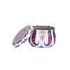 Printed Tinplate Storage Box CON-WH0082-009-2