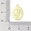 Rack Plating Spray Painted Alloy Pendants PALLOY-F018-14G-01-3