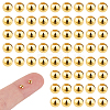 Round 925 Sterling Silver Spacer Beads STER-DC0001-66B-1