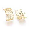 Brass Stud Earrings Findings X-KK-S345-188-1