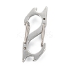 Non-Tarnish 304 Stainless Steel S-Hook Clasps LS-STAS-C024-07P-2