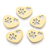 Ion Plating(IP)  201 Stainless Steel Pendants STAS-R111-JA664G-3
